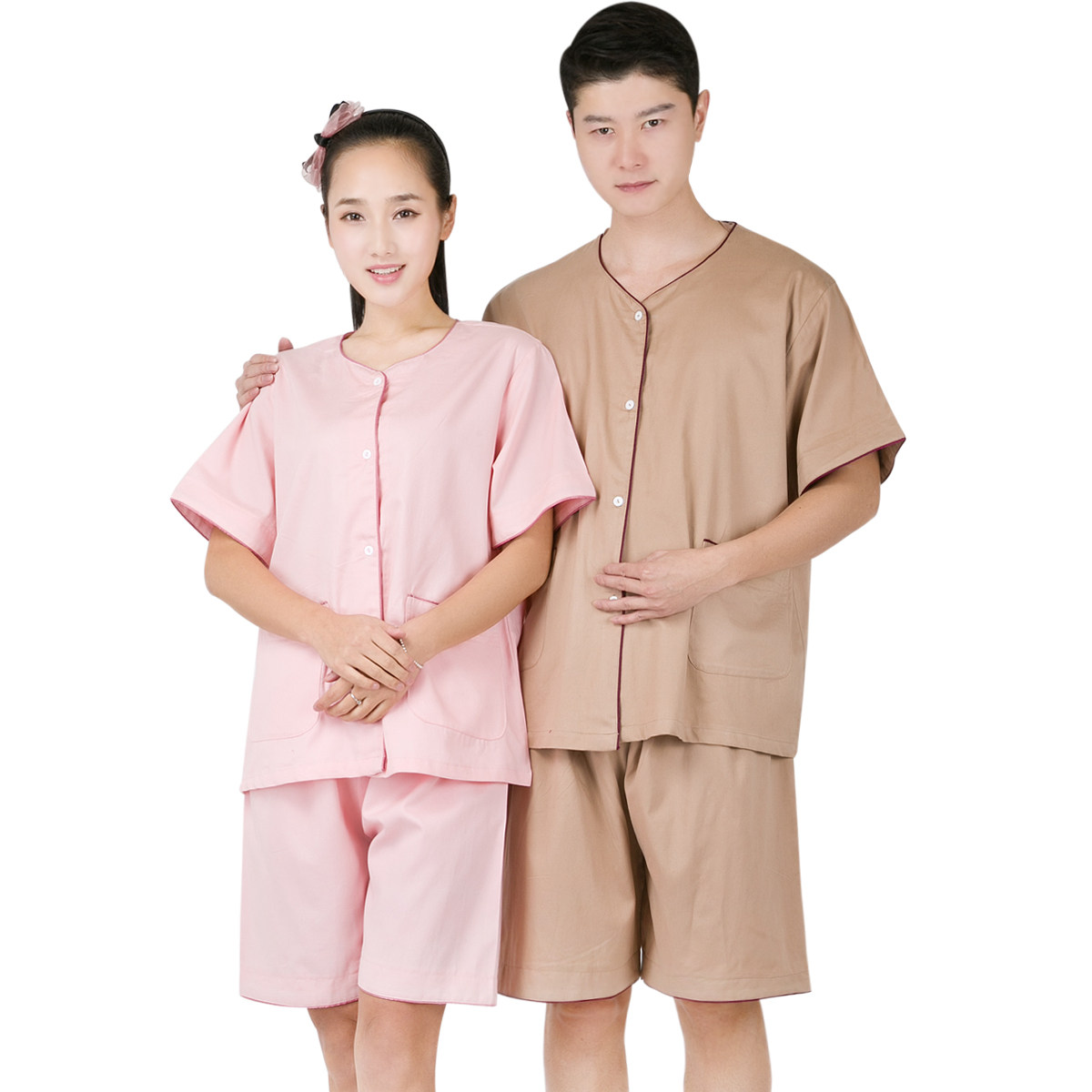 艾灸服 纯棉 前后开 全棉 理疗 按摩服开背LOGO定制 双面开调理服在类目 女士内衣/男士内衣/家居服, 睡衣/家居服套装中 - 来自Buy2taobao.com提供专业的淘宝代购服务