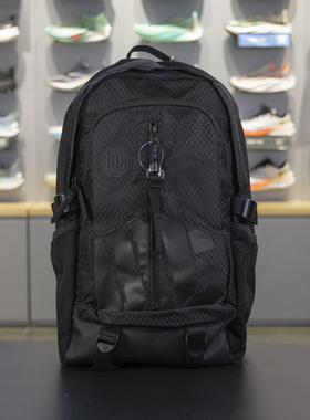 李宁双肩包男女同款2025冬季反伍BADFIVE防泼水学生书包ABSU337