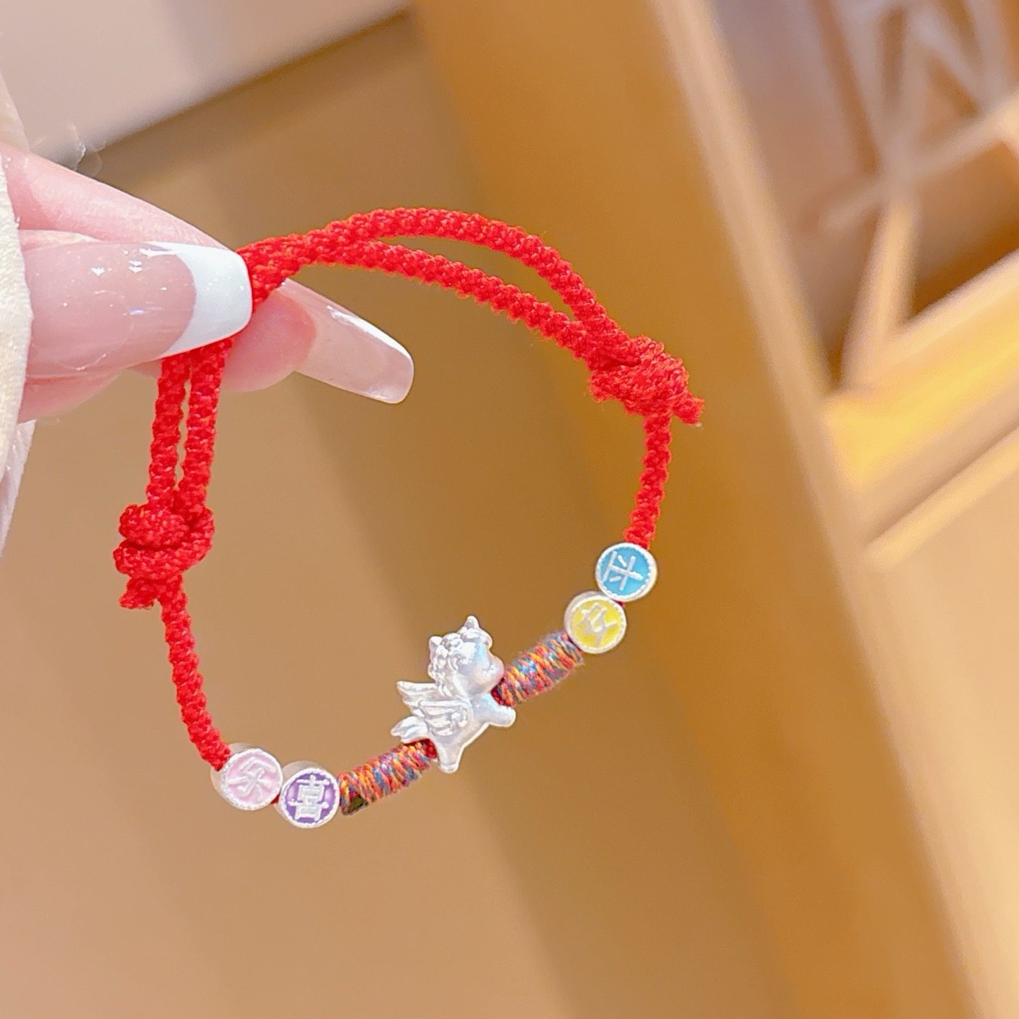 亲子款足银990小马红绳手链女平安喜乐本命年手绳可调节生日礼物,饰品/流行首饰/时尚饰品新,银饰手链,淘宝优惠券,粉丝福利购,淘宝优惠卷