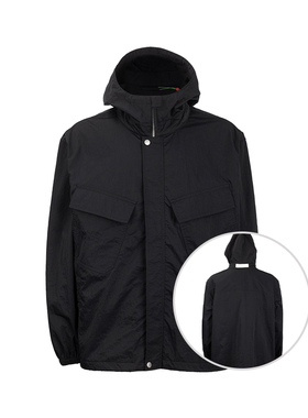 KENZO高田贤三男士BOKE海棠花连帽抽绳夹克外套男2026年新品XY