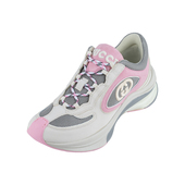 GUCCI 古驰女士RUN圆头系带低帮生活休闲鞋 女春秋XY