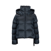 MaxMara麦丝玛拉女士Trebi纯色拉链保暖连帽绗缝羽绒服女冬季