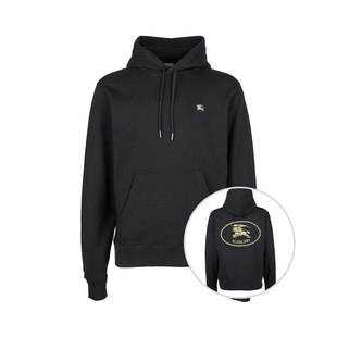 Burberry博柏利男士骑士印章棉质连帽卫衣男2026年新品