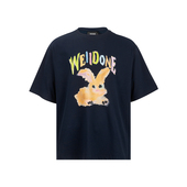 done男士 趣味手绘兔子全棉圆领短袖 T恤男2026年新品