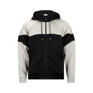 SAINT 休闲连帽拉链夹克外套男限定XY LAURENT圣罗兰男士