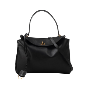 Balenciaga巴黎世家女士可拆卸肩带牛皮单肩手提包女