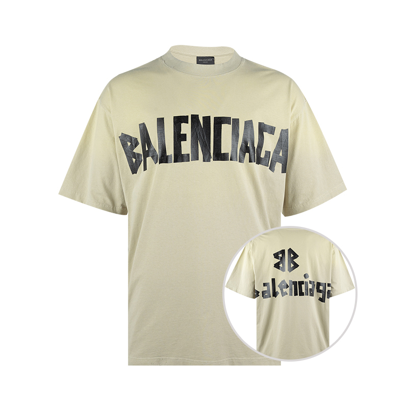 Balenciaga男女同款短袖T恤