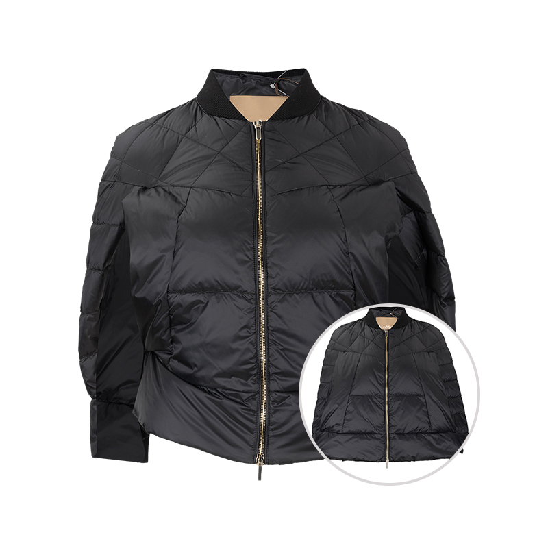 麦丝玛拉女士休闲拉链羽绒服