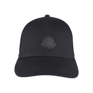 Moncler蒙口男女同款 饰棉质遮阳帽鸭舌帽男女推广 徽标图案装