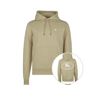 Burberry博柏利男士经典骑士印花棉质连帽卫衣男2026年新品