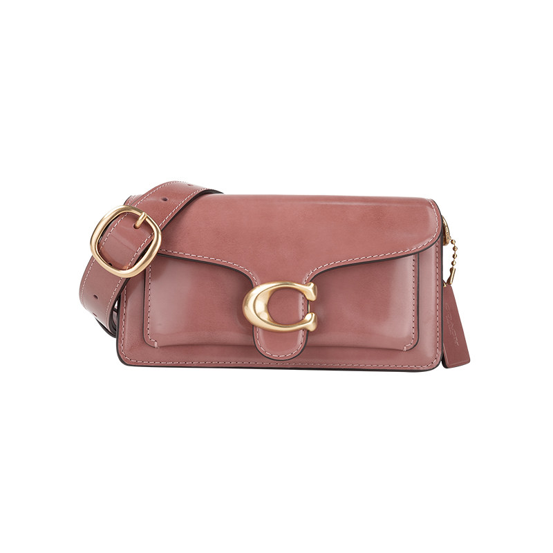 COACH蔻驰女士徽标可拆卸手柄皮革手提斜挎单肩包女2026年新品XY