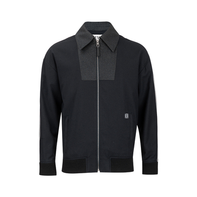 罗意威男士运动拉链长袖夹克外套