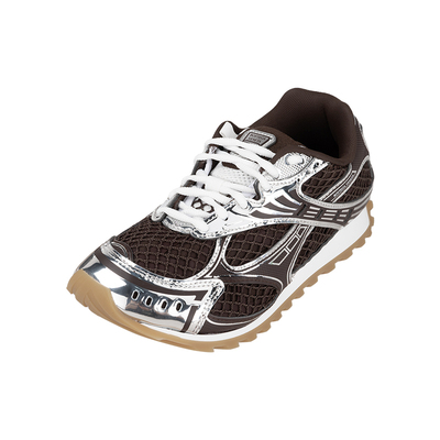 葆蝶家女士网眼圆头低帮休闲鞋