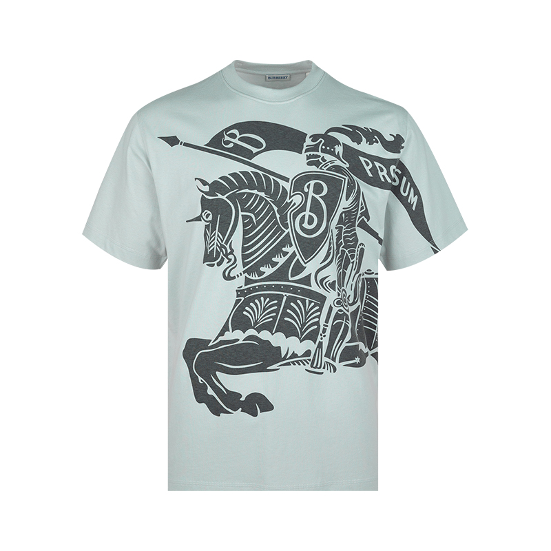 BURBERRY男士休闲全棉短袖T恤