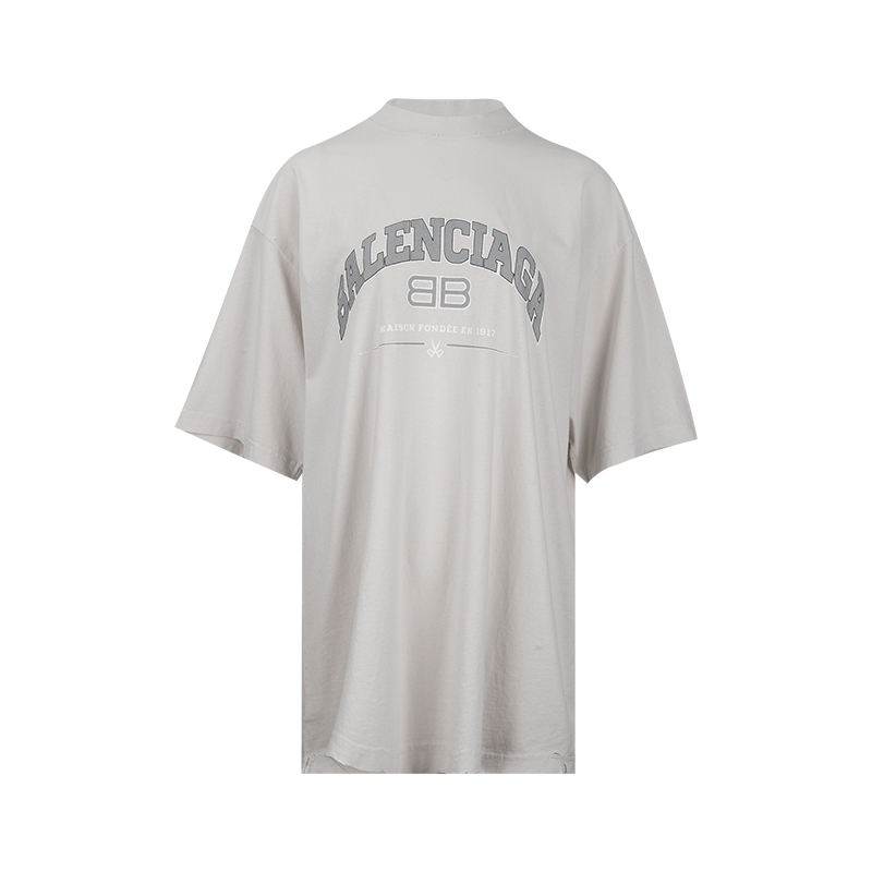 Balenciaga女士棉质短袖T恤