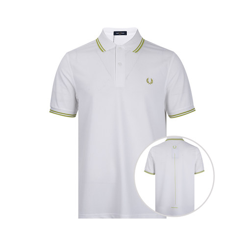 FREDPERRY男士麦穗短袖POLO衫