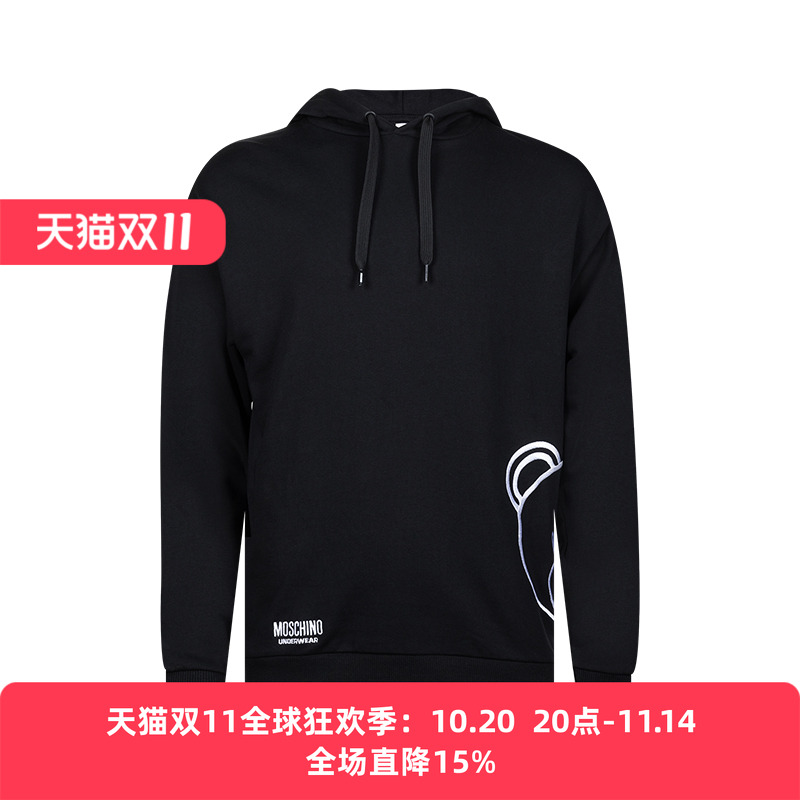 莫斯奇诺连帽卫衣moschino男士