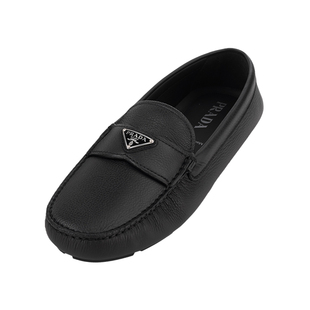 男促销 休闲套脚皮鞋 普拉达男士 Prada