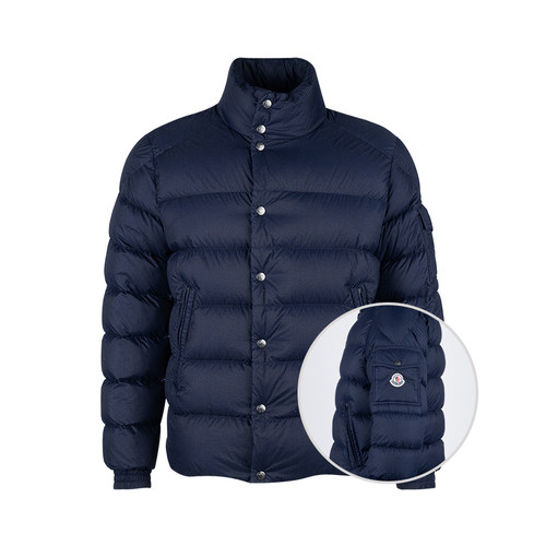 Moncler男单排扣长袖羽绒服男士