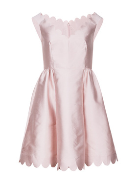 Red Valentino女士花边无袖v领连衣裙礼服裙女春夏精选XY