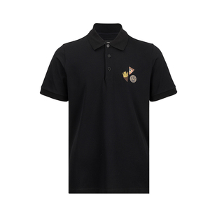 男2026年新品 Polo衫 推广 食物刺绣套头短袖 FENDI芬迪男士