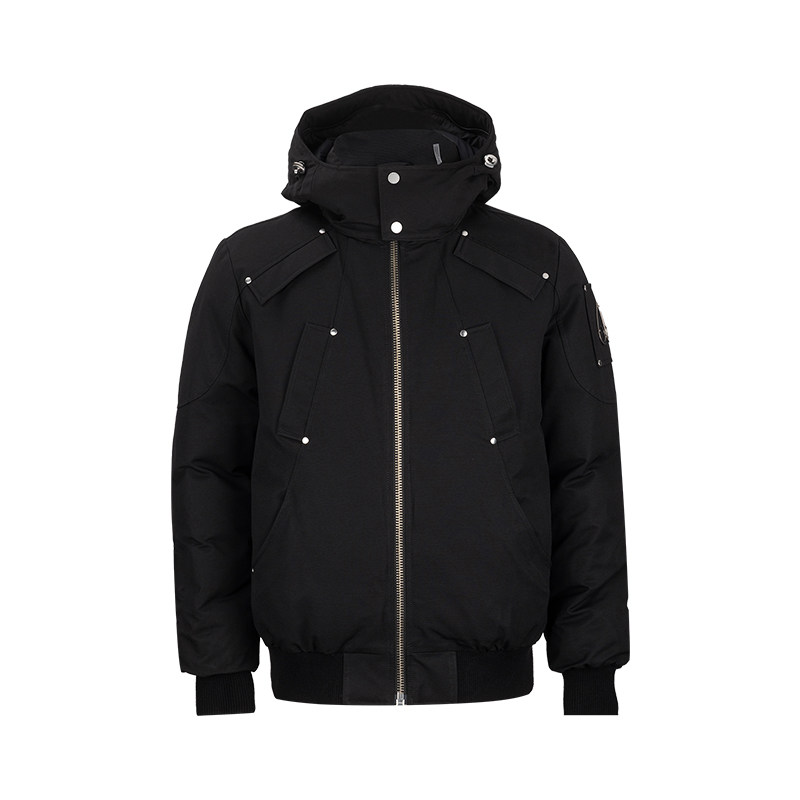 慕斯纳可兹徽标羽绒服外套