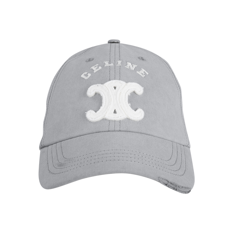 赛琳男女同款刺绣设计棉质鸭舌帽