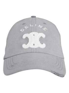 CELINE赛琳男女同款刺绣设计棉质鸭舌帽男女2026年新品