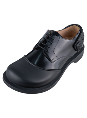 LOEWE/罗意威男士圆头系带休闲皮鞋男推选XY