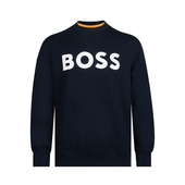 博斯男字母logo全棉套头卫衣男士 Hugo Boss雨果 秋冬推广XY