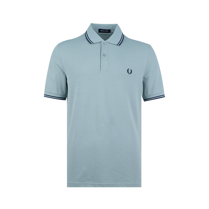 FREDPERRY男士徽章短袖Polo衫
