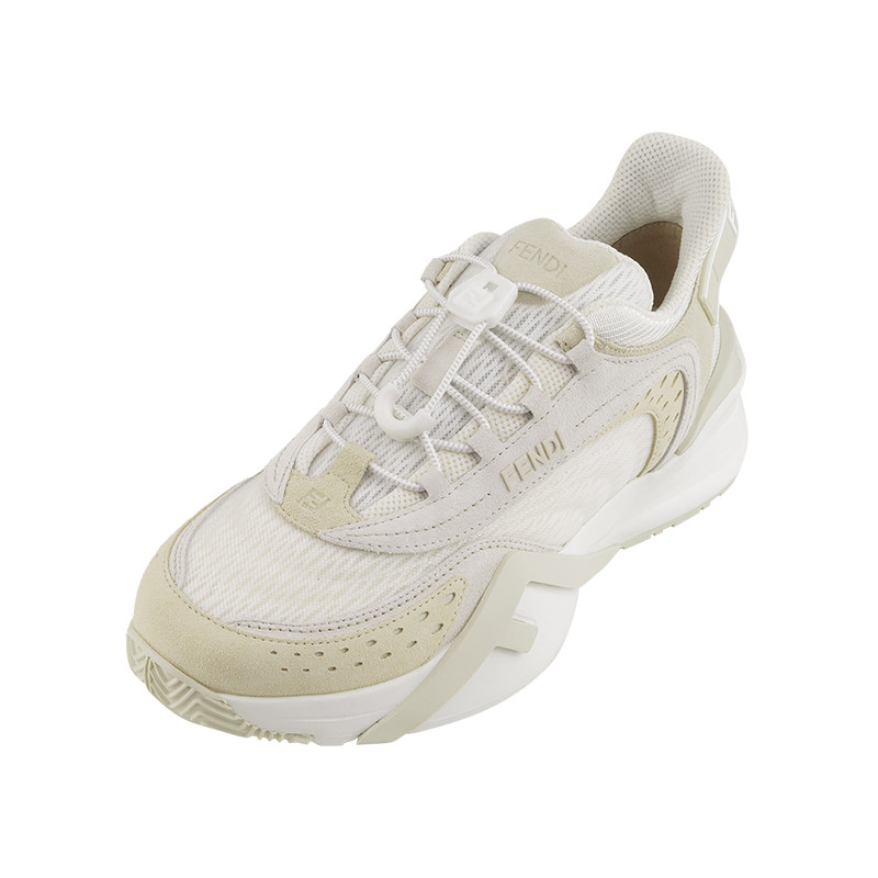 FENDI芬迪女士圆头抽绳低帮生活休闲鞋女春秋2026年新品推广,女鞋,时尚休闲鞋,淘宝优惠券,粉丝福利购,淘宝优惠卷