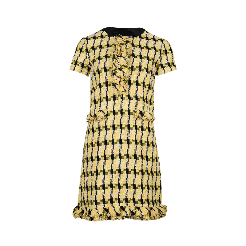 moschino女士圆领短袖连衣裙