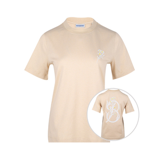 推选 2026年新品 Burberry博柏利女士印花套头圆领短袖 T恤女夏季