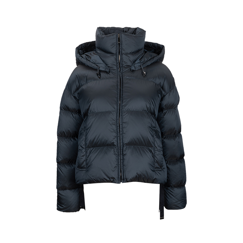 MaxMara女士休闲鹅绒连帽羽绒服