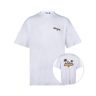 MSGM字母logo印花全棉男士短袖T恤男春夏精选XY