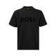 HUGO T恤男2026年春夏新款 BOSS雨果博士男士 圆领套头印花短袖