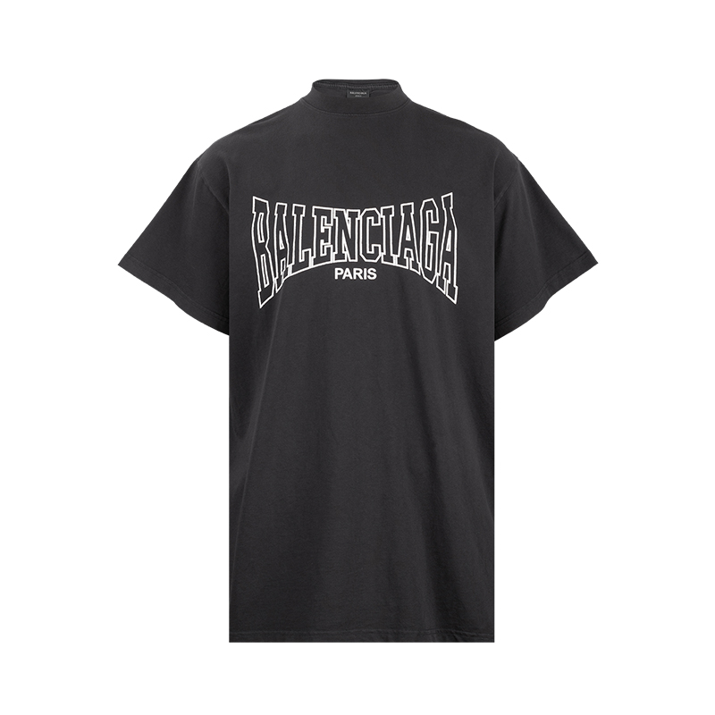 Balenciaga女士圆领短袖T恤