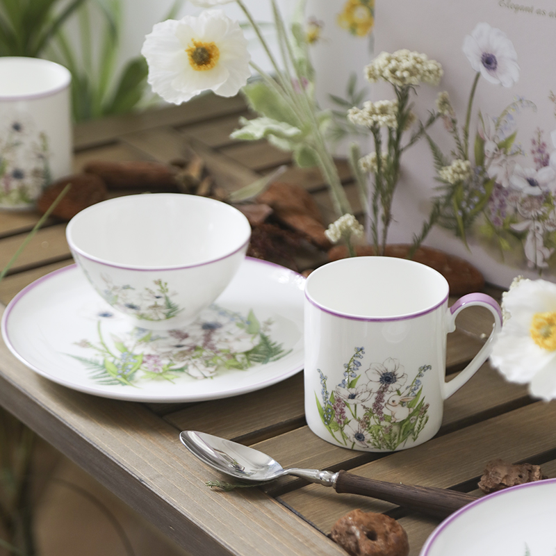 安娜16点骨瓷法式兔子礼品