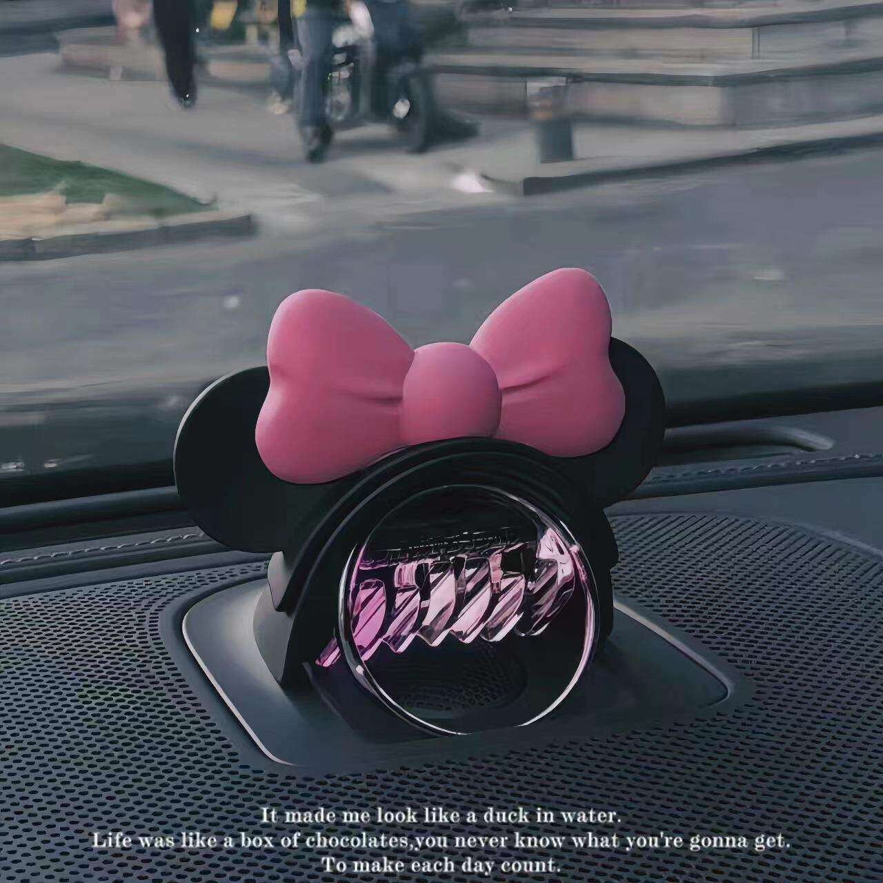 华为问界全新M5M7M9智界S7中置音箱装饰卡通米妮帽施罗德散射体用