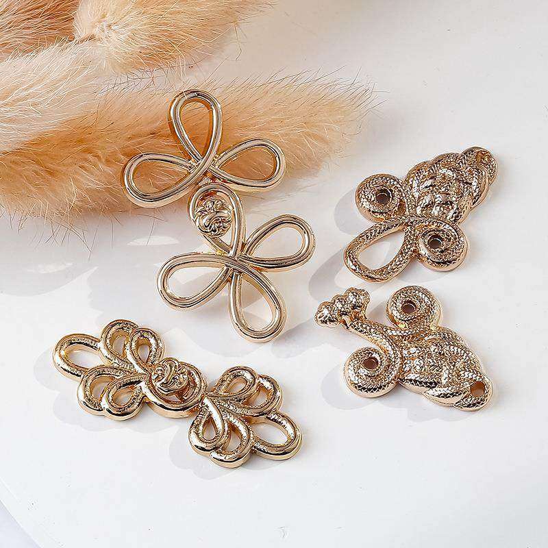 汉服子母扣改良旗袍中国风衣服三叶五叶金属盘扣明制宋制装饰对扣,居家布艺,纽扣,淘宝优惠券,粉丝福利购,淘宝优惠卷