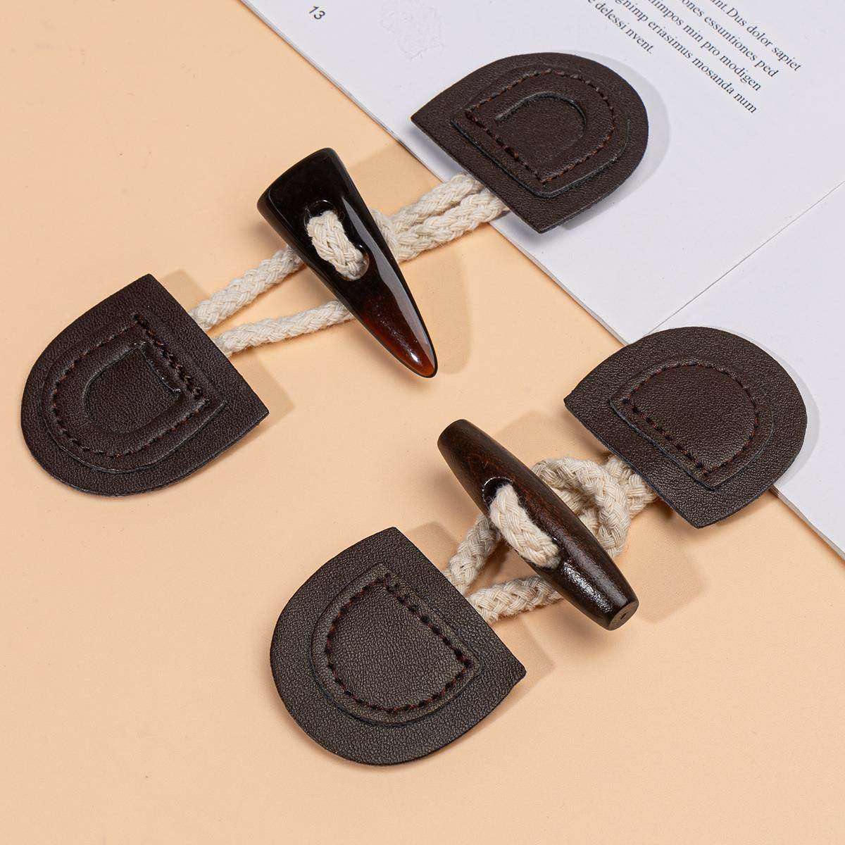 牛角皮对扣复古风儿童外套时尚百搭手工装饰对扣大衣上衣风衣纽扣,居家布艺,纽扣,淘宝优惠券,粉丝福利购,淘宝优惠卷