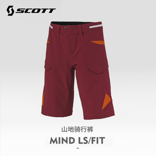 SCOTT 山地骑行裤 Mind ls/fit XC山地车骑行短裤