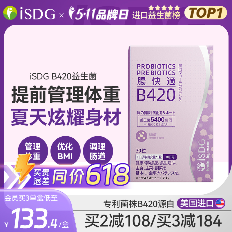 ISDGB420益生菌体重管理