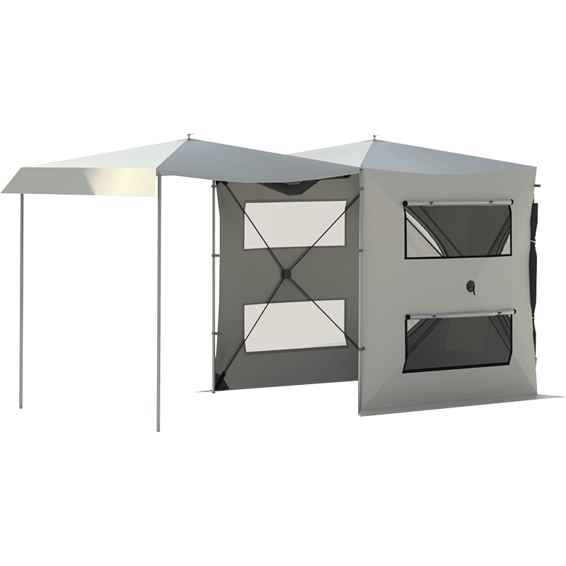 车尾延伸帐篷自驾游天幕遮阳棚