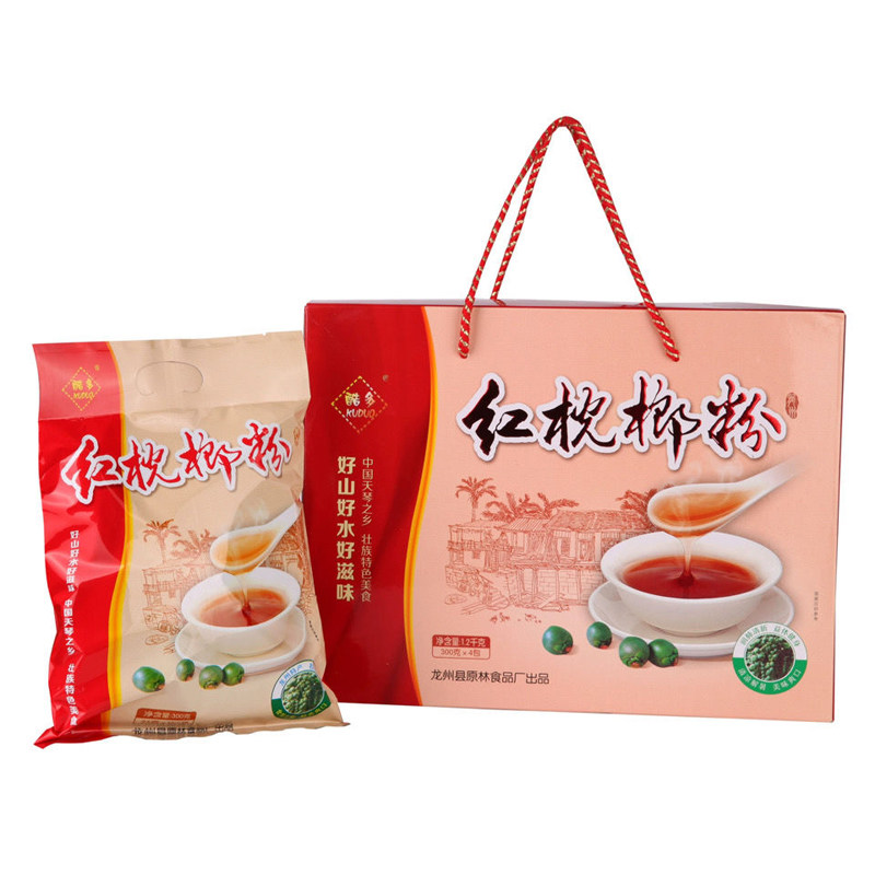 广西特产 龙州野生 桄榔粉1200克 礼盒装 送老人亲戚朋友 包邮