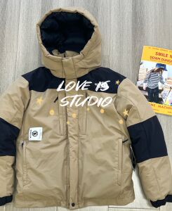 儿童羽绒服日系户外潮牌23秋冬新品保防风保暖男童女童加厚滑雪服