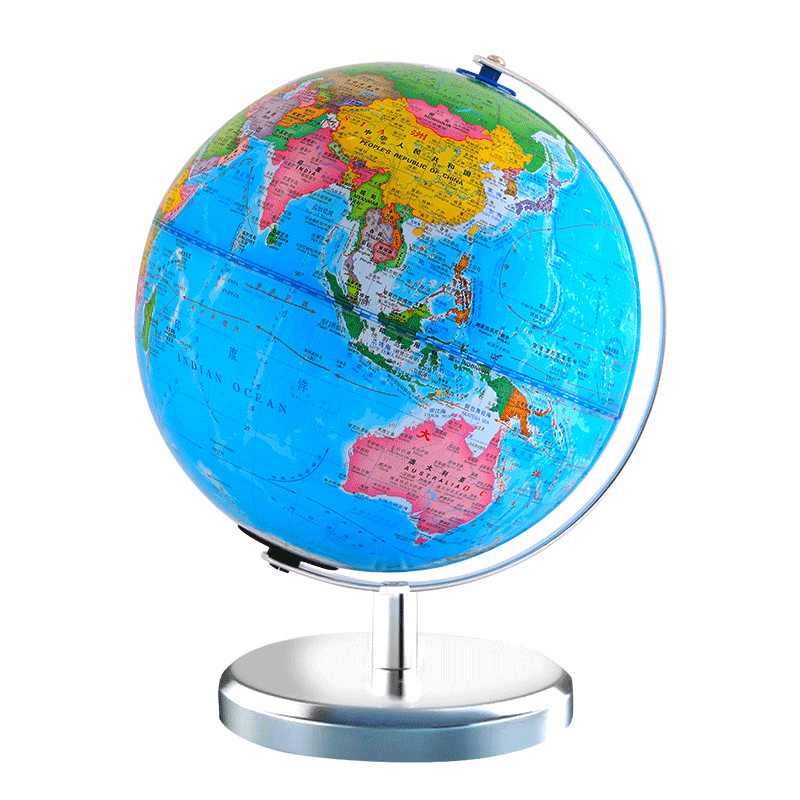 AR地球仪3D立体凹凸悬浮带灯