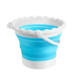 涮笔筒洗笔筒可折叠水粉水桶美术生专用硅胶水桶国画水桶毛笔水桶画画桶色彩水桶伸缩小号便携水彩洗颜料的桶