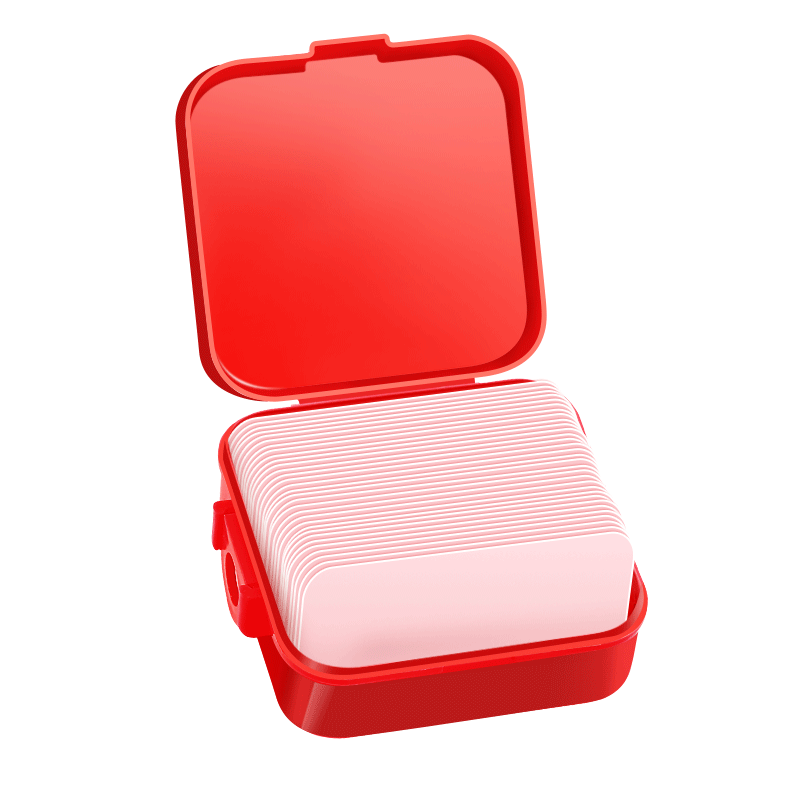 春联专用透明无痕胶双面胶贴片